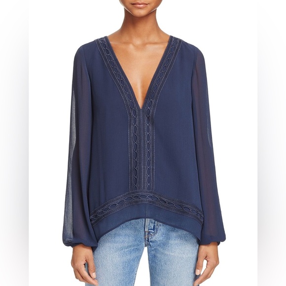 Finders Keepers Georgette Blouse (Revolve) - Picture 1 of 7